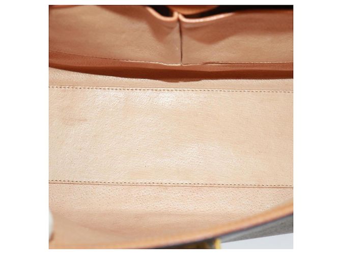 Céline Borsa a mano in tela Macadam CELINE PVC marrone Auth 79102 - vista 11