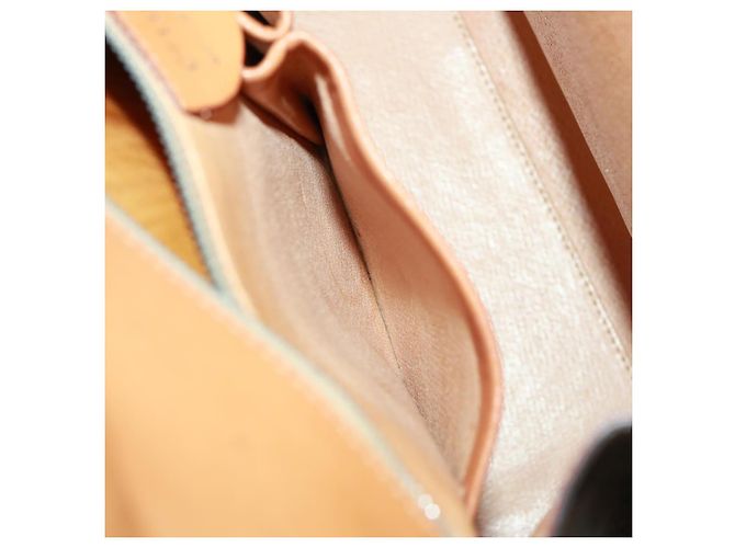Céline Borsa a mano in tela Macadam CELINE PVC marrone Auth 79102 - vista 25