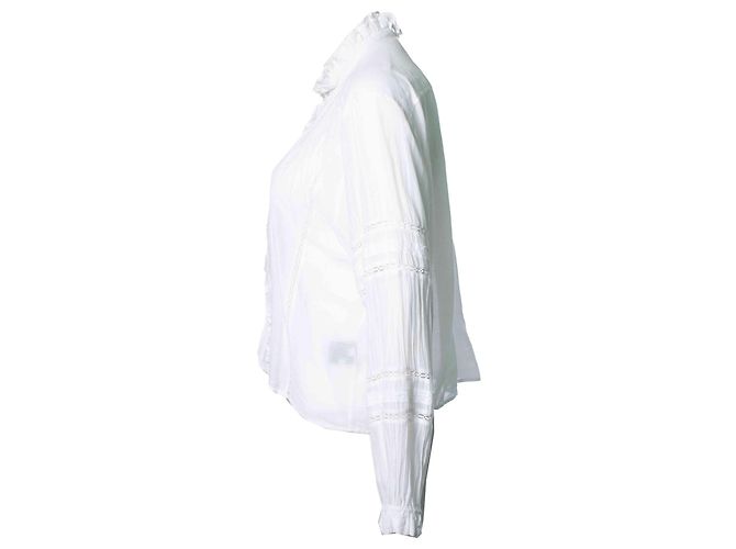 Isabel Marant Etoile Isabel Marant Étoile, Rüschbluse in Weiß - Ansicht 2