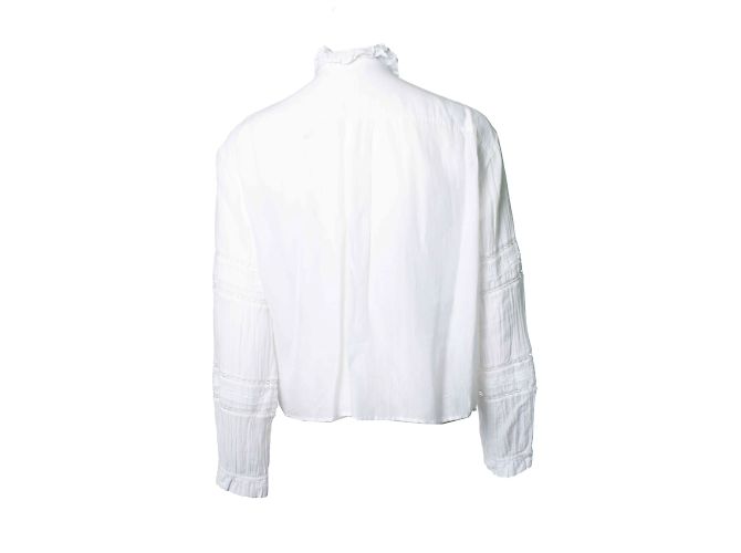 Isabel Marant Etoile Isabel Marant Étoile, Rüschbluse in Weiß - Ansicht 3