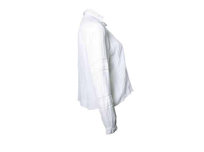 Isabel Marant Etoile Isabel Marant Étoile, Rüschbluse in Weiß - Ansicht 4