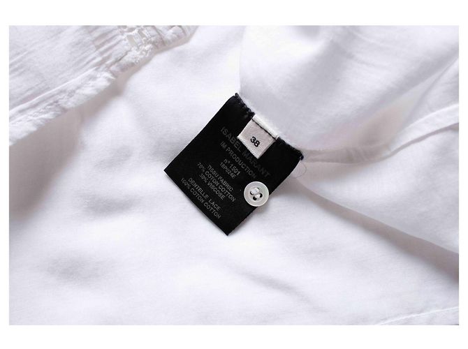 Isabel Marant Etoile Isabel Marant Étoile, Rüschbluse in Weiß - Ansicht 5