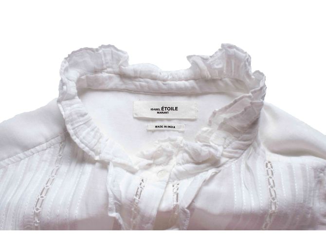 Isabel Marant Etoile Isabel Marant Étoile, Rüschbluse in Weiß - Ansicht 8