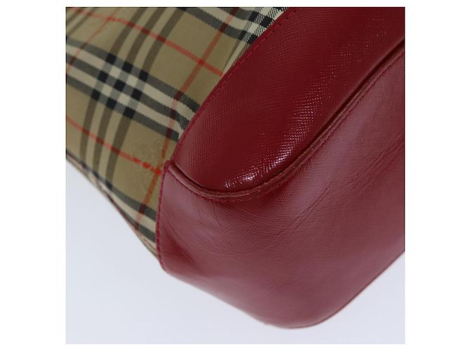 Autre Marque Burberrys Nova Check Handtasche aus Canvas Beige Auth 78335 - Ansicht 16