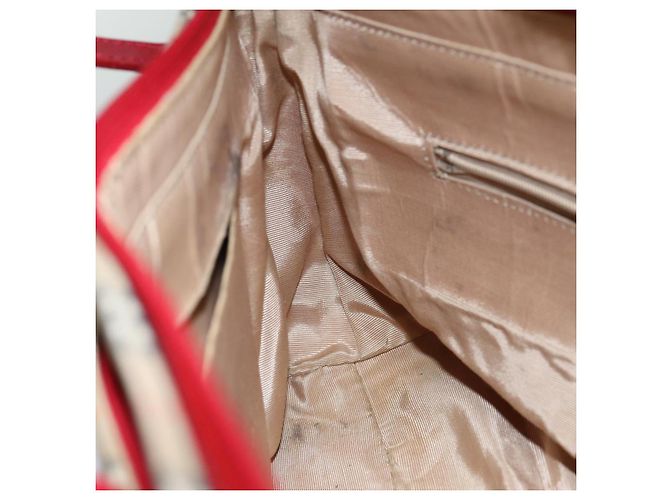 Autre Marque Burberrys Nova Check Handtasche aus Canvas Beige Auth 78335 - Ansicht 18