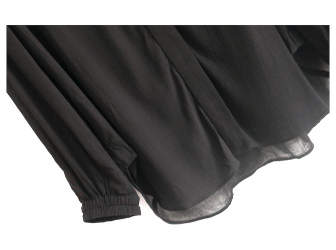 Camisa Shelly Rag & Bone Preto - vista 4