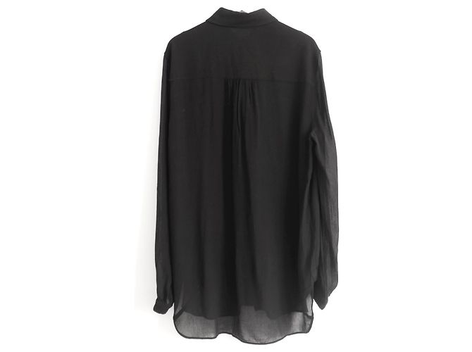 Camisa Shelly Rag & Bone Preto - vista 6