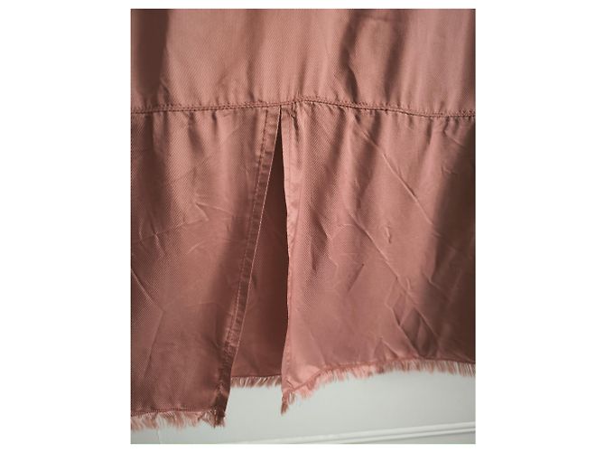 Isabel Marant Midikleid aus Viskose in Kupfer - Ansicht 3
