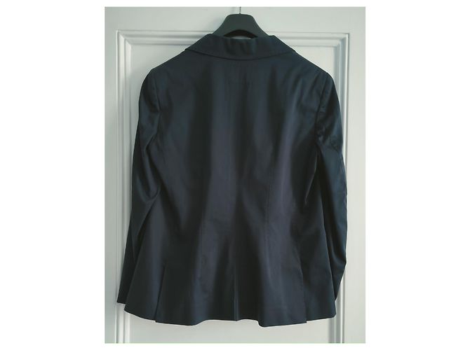 Blazer Philosophy Di Alberta Ferretti de algodón azul marino Azul oscuro - vista 2