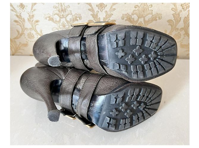 Botines Dior de piel con tacón de 12 cm - vista 8
