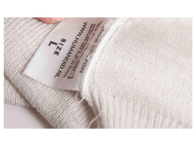 Autre Marque Humanoider Cardigan in Creme - Ansicht 5