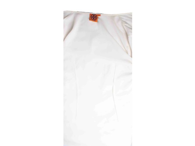 Tory Burch, cremefarbige Bluse Weiß - Ansicht 7