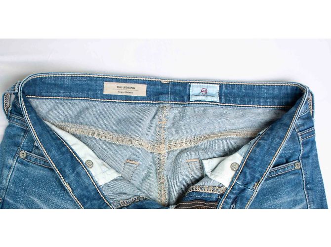 Autre Marque Adriano Goldschmiedt, Los jeans leggings Azul - vista 7