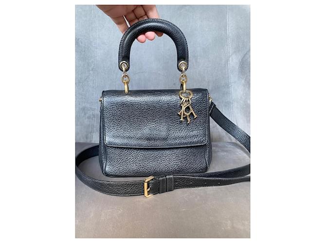 Dior Be Dior Mini Borsa in pelle nera Nero - vista 3