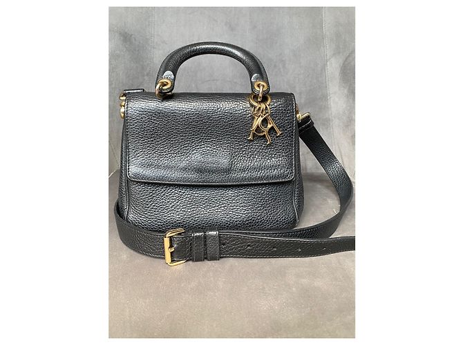 Dior Be Dior Mini Borsa in pelle nera Nero - vista 5