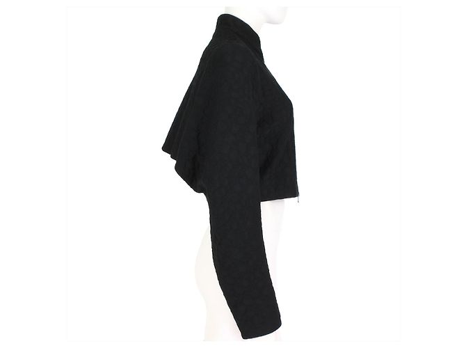 Alaïa Alaia Cosmos Bolero-Jacke Schwarz - Ansicht 4