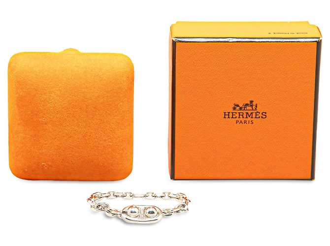 Ring Llave Chaine d'Ancre de plata esterlina Hermès - vista 5
