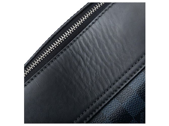 Borsa a tracolla Greenwich Damier Cobalt blu Louis Vuitton - vista 10