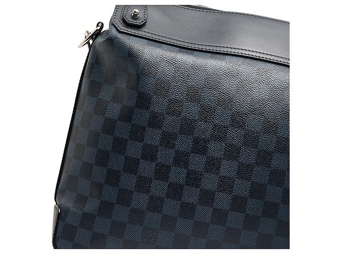 Borsa a tracolla Greenwich Damier Cobalt blu Louis Vuitton - vista 13