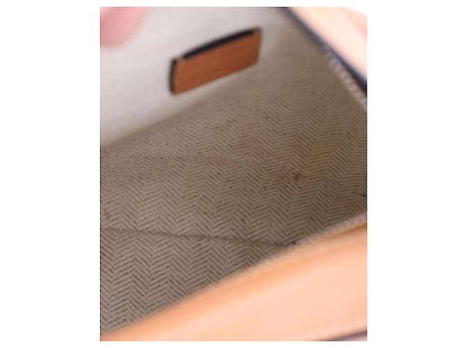 Sac Mini Puzzle Loewe en cuir de veau tan Marron - vue 5