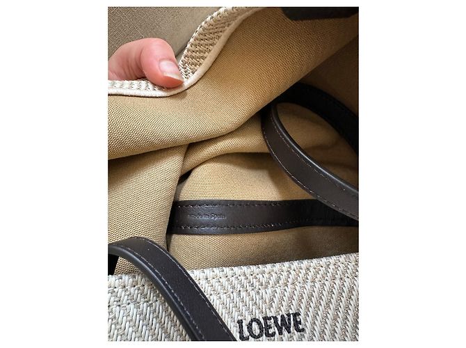 Loewe Borsa Puzzle Fold in jacquard di cotone - vista 15