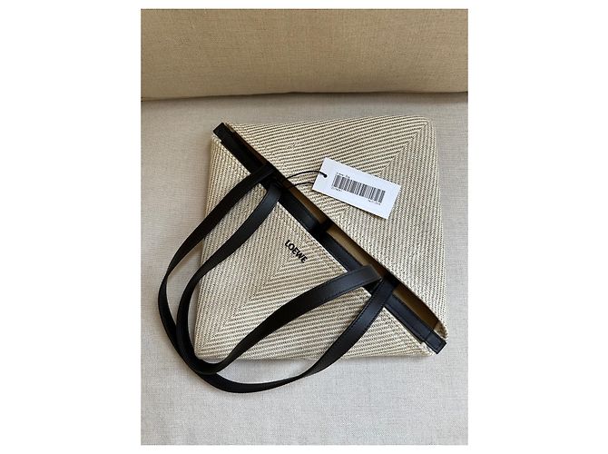 Loewe Borsa Puzzle Fold in jacquard di cotone - vista 2
