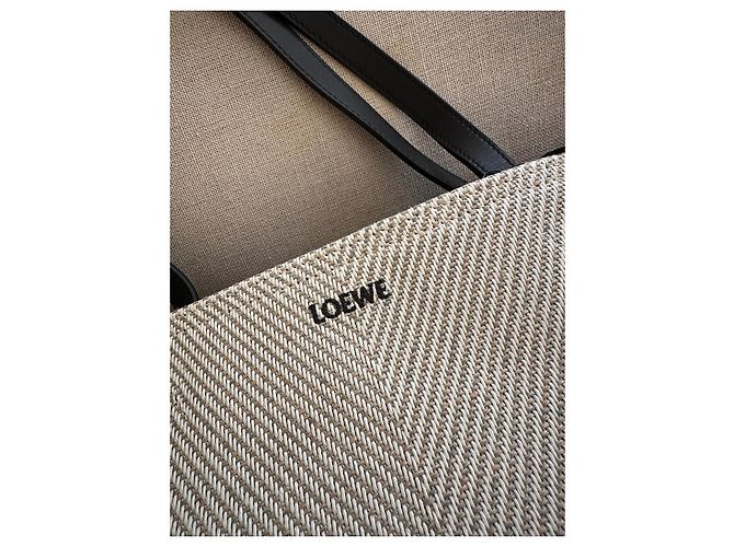 Loewe Borsa Puzzle Fold in jacquard di cotone - vista 9