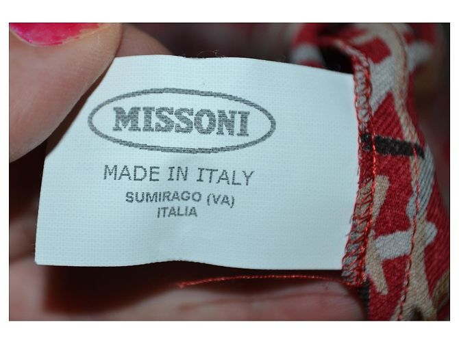 Mini abito Missoni in seta e lana Multicolore - vista 6
