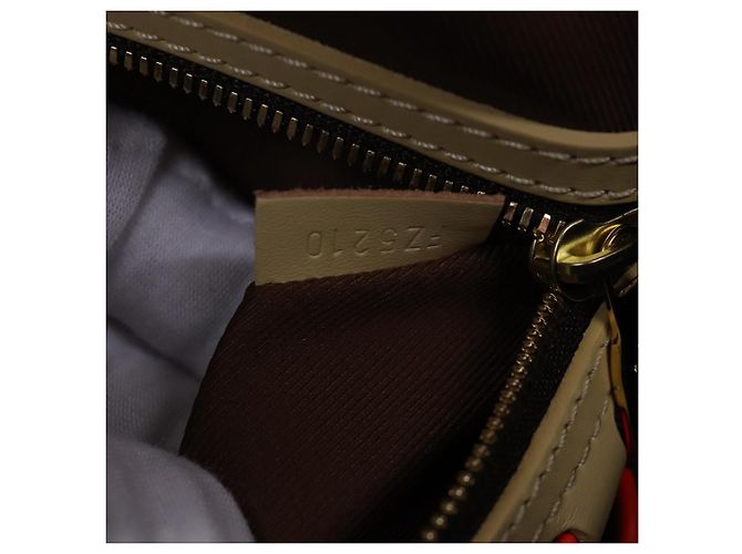 LOUIS VUITTON Borsa Keepall Bandoulière 50 Damier Giant Beige M57419 Auth 78074S - vista 11