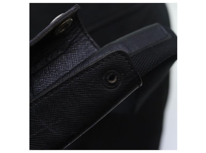 PRADA Borsa Boston Smalto 2way Nera Auth bs15045 Nero - vista 8