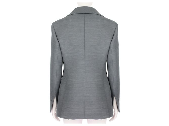 Strukturierte Jacke Bottega Veneta Grau - Ansicht 4