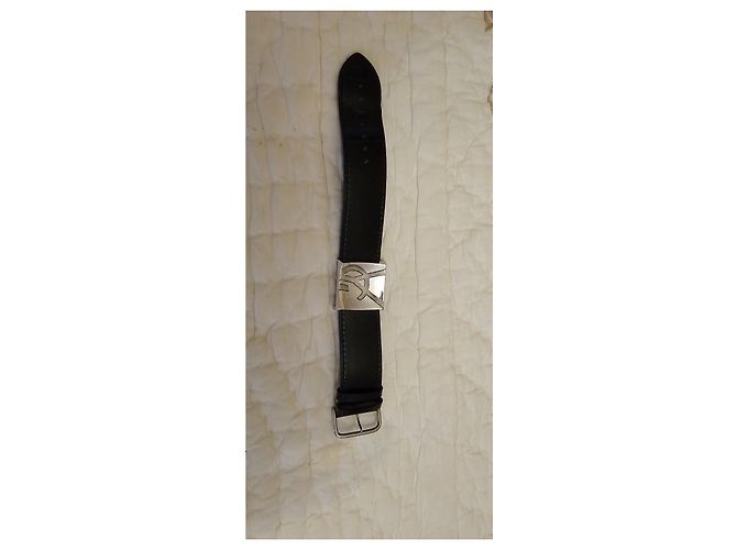 Bracciale Yves Saint Laurent Nero Argento - vista 2