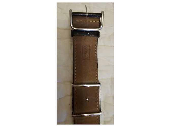 Bracciale Yves Saint Laurent Nero Argento - vista 3