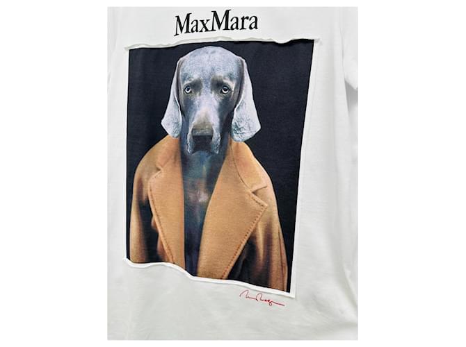 Camiseta Max Mara de algodón con estampado William Wegman Multicolor - vista 3