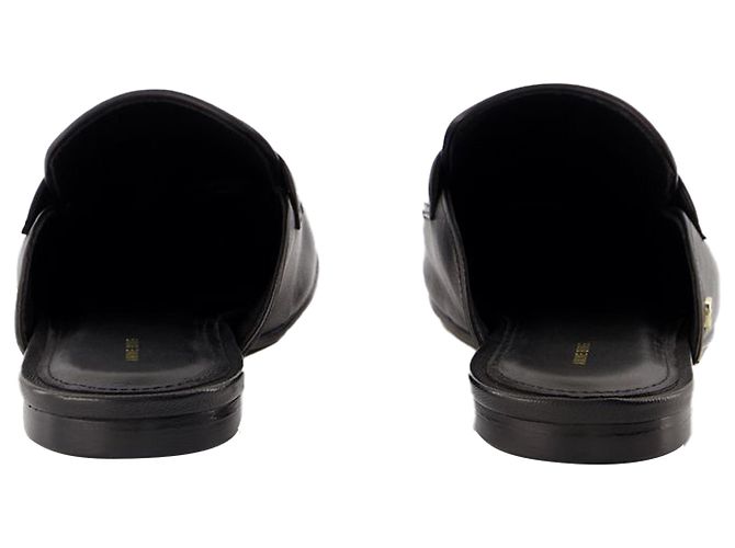 Corrine Mules - ANINE BING - Cuero - Negro - vista 3