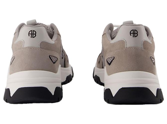 Sneakers Brody - ANINE BING - Pelle - Grigio - vista 3