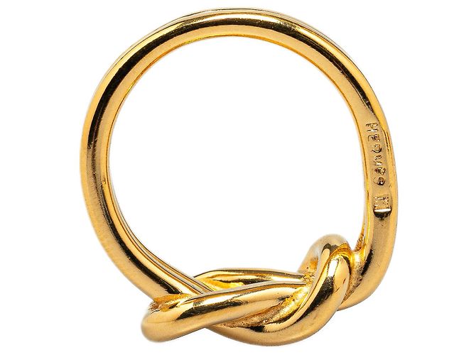 Ring Anello per sciarpa Atame in oro Hermès D'oro - vista 4