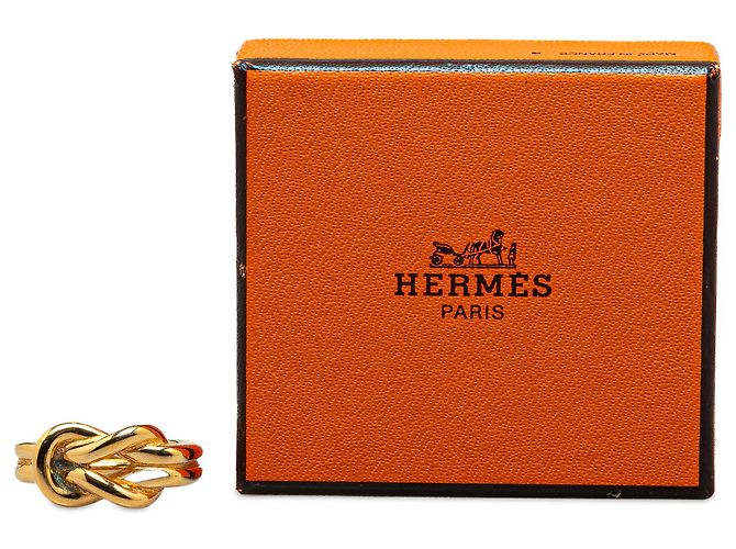 Ring Anello per sciarpa Atame in oro Hermès D'oro - vista 6