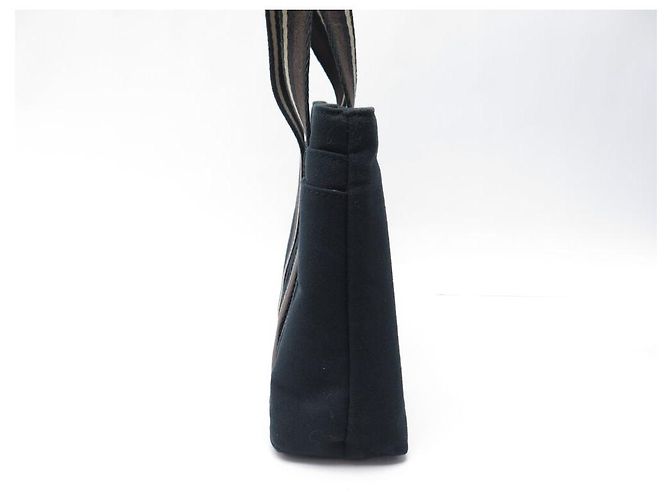 Hermès BAG HERMES TROCA PM IN CANVAS E PELLE TOTE NERA Nero - vista 3