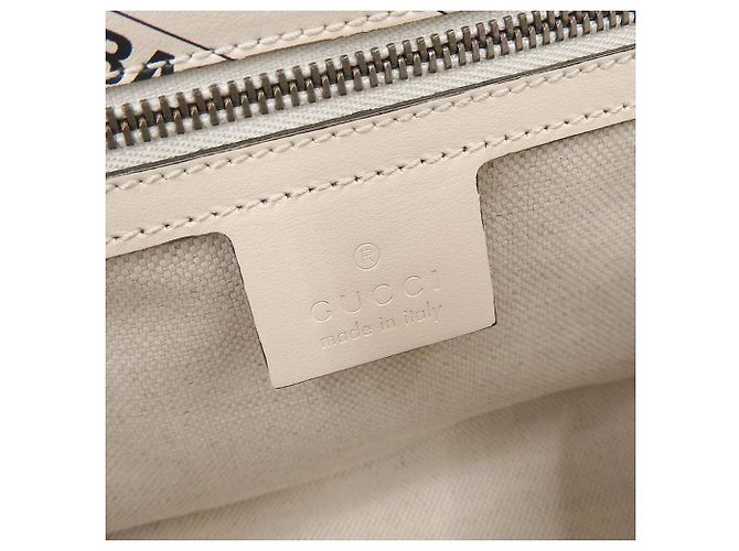 Gucci GG Marmont Il Progetto Hacker Piccola Borsa a Spalla Bianco - vista 7
