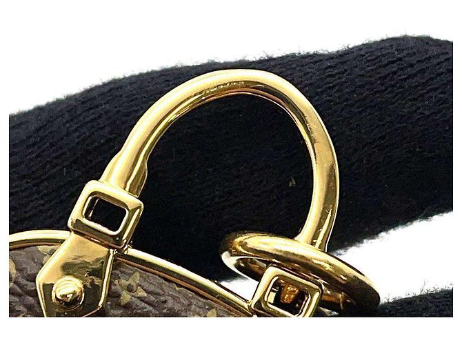 Portachiavi Louis Vuitton Alma Monogram Marrone D'oro - vista 6