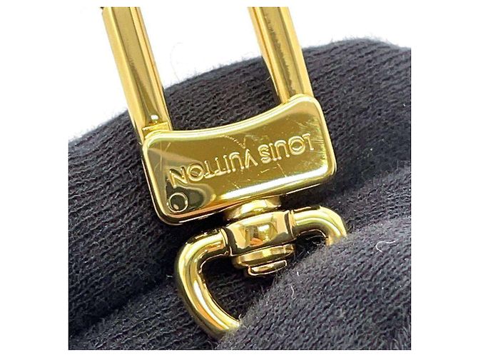 Portachiavi Louis Vuitton Alma Monogram Marrone D'oro - vista 7