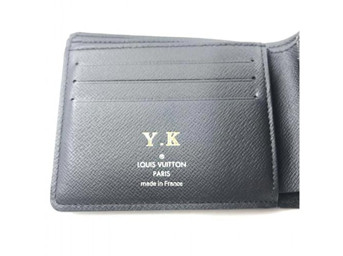 Slender Wallet Monogram Eclipse von Louis Vuitton Blau Monogramm - Ansicht 5