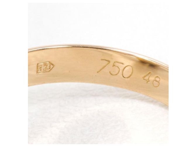 Cartier Trinity K18 Gold Band Ring for Women - view 7