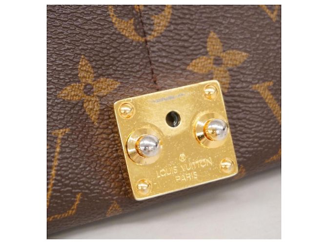 Lange Geldbörse Louis Vuitton Monogram Pallas M58414 Braun Fuschia - Ansicht 7