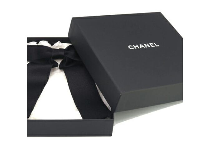Timeless Clip per capelli in raso nero Chanel per donne - vista 6