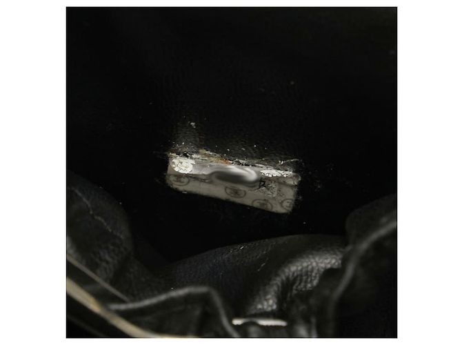 Borsa a mano Vanity in pelle caviar Chanel nera e oro Nero D'oro - vista 9