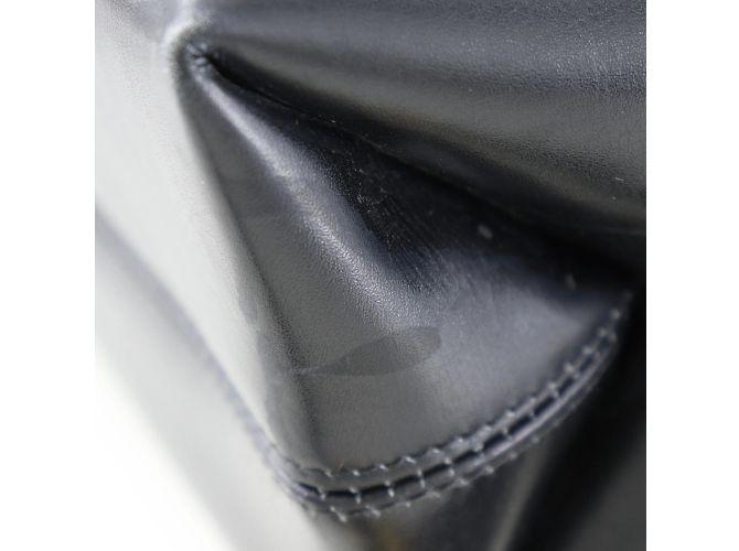 Borsa a spalla in pelle nera Gancini di Salvatore Ferragamo Nero - vista 10