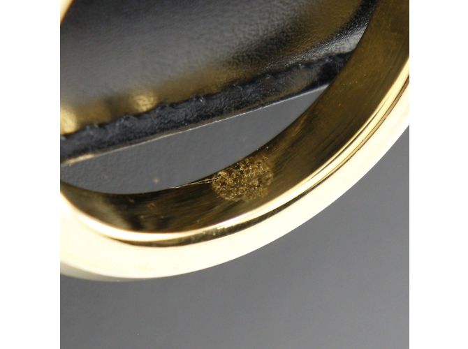 Borsa a spalla in pelle nera Gancini di Salvatore Ferragamo Nero - vista 6