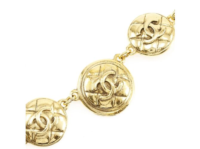 Timeless Collana placcata in oro Chanel Coco Mark per donne - vista 3